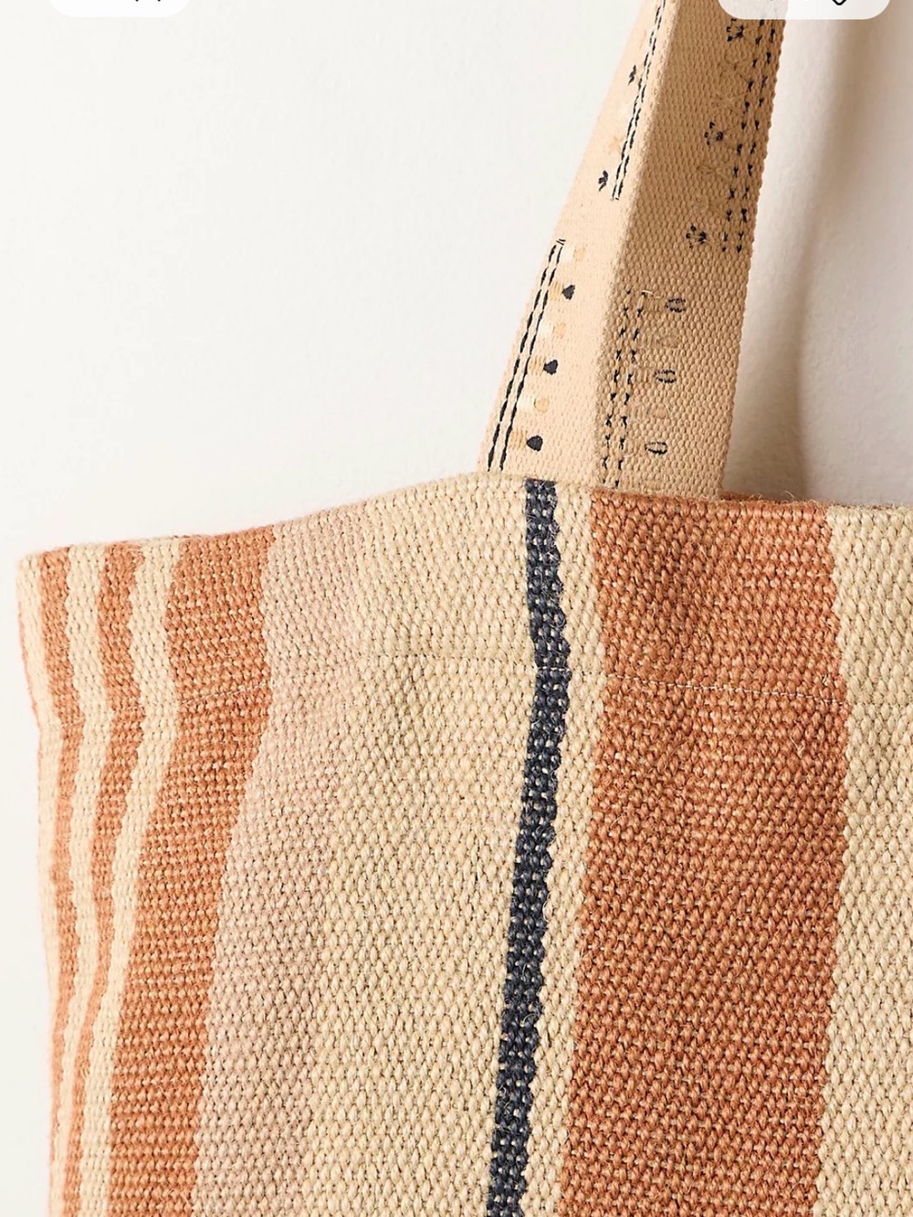 Free People Copacabana Tote. NWT. Natural - Picture 6 of 7